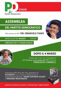 Convegno Chiusi 21 marzo